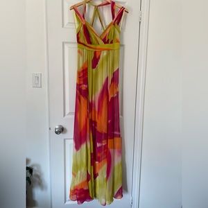 BCBG Maxazria Never Worn Empire Waist Silk Dress